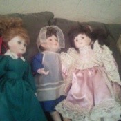 three dolls