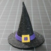 Mini Felt Witch Hat