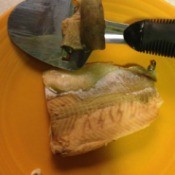 Removing Salmon Skin