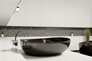 black sink