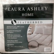package with a featherbed topper