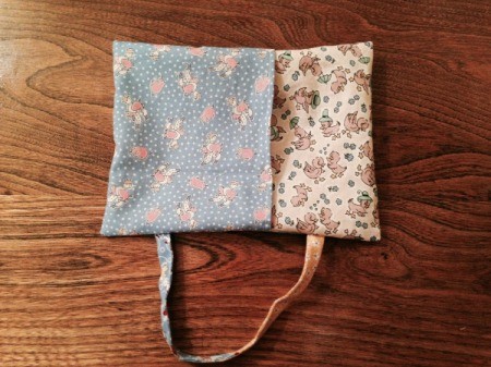 Child's Patchwork Pillow With Handle