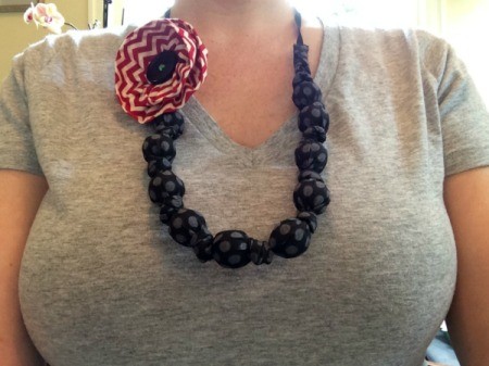 finished teething necklace