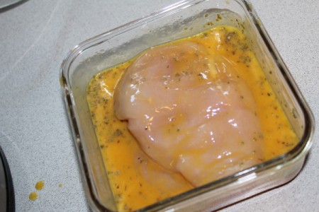 Orange Glazed Chicken Breasts
