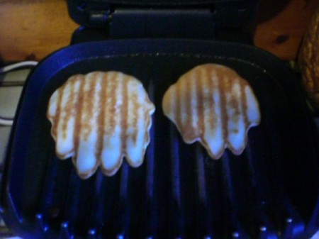 George Forman Grill to Make Bear Paws