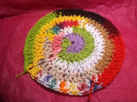 Round Hillbilly Dishcloth