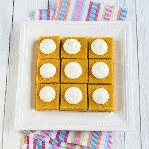 Pumpkin Pie Squares