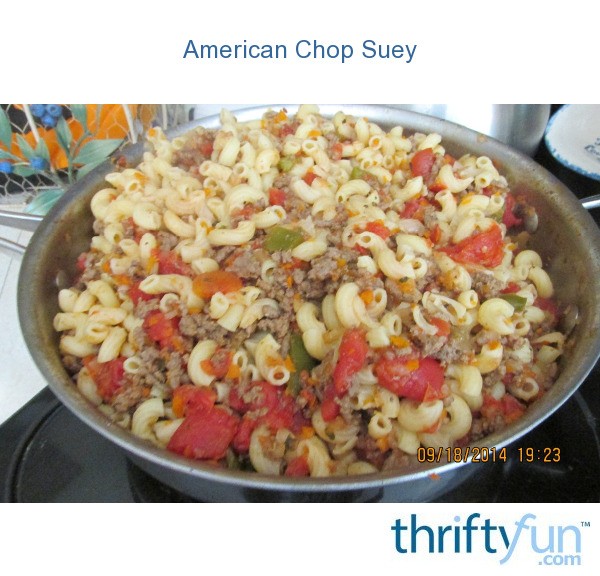 American Chop Suey | ThriftyFun