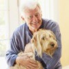 Dog with Elderly Man