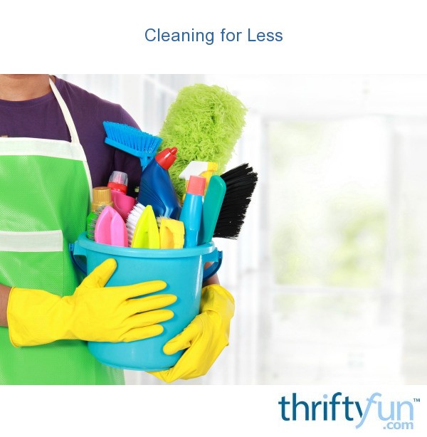 My Frugal Life Cleaning for Less ThriftyFun