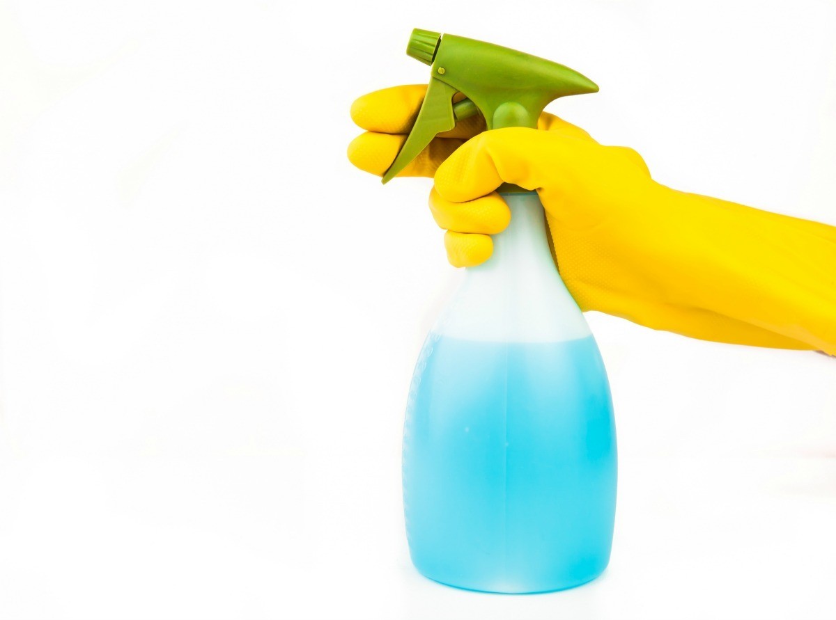 Put your Dish Soap in a spray bottle - lasts longer & easier to