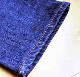 jeans hem