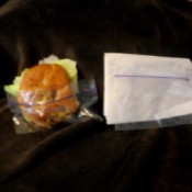 Snack Plastic Bag as Sandwich Pocket