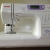 Closeup of Janome sewing machine