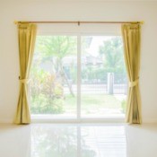 Yellowed Curtains