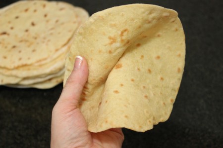 Homemade Flour Tortillas