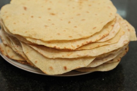 Homemade Flour Tortillas