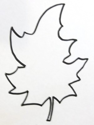 leaf template