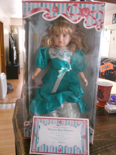 doll in box