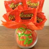 Mini Pumpkin Candy Bouquet