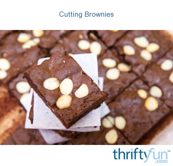 Cutting Brownies ThriftyFun