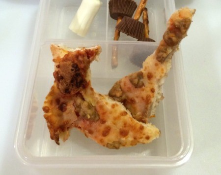 pizza in lunch