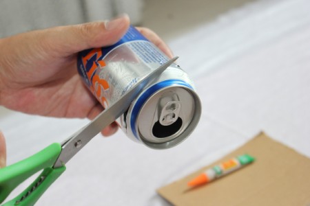 cutting top off can