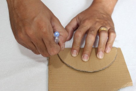 tracing second semicircle