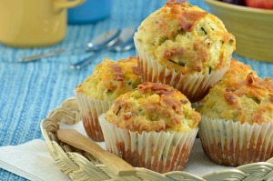 bacon cheddar muffins