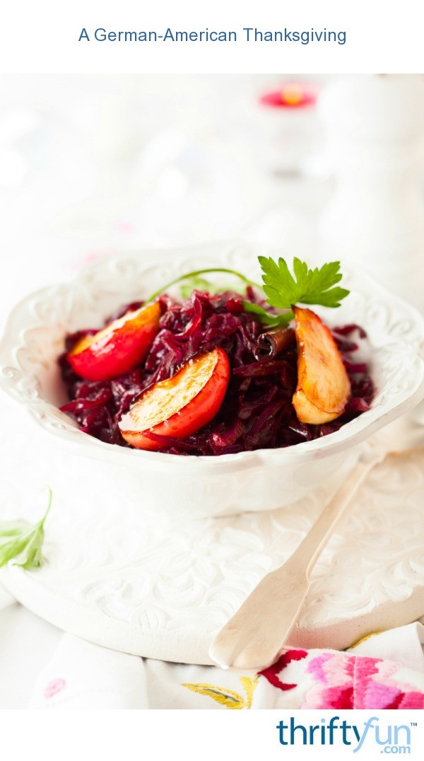 A GermanAmerican Thanksgiving ThriftyFun