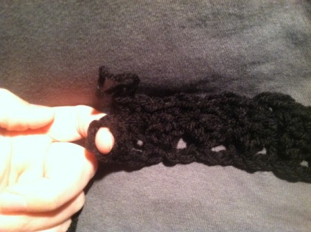 Textured Half Shell Cowl