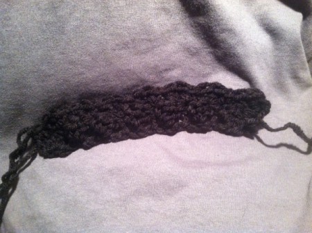 Textured Half Shell Cowl
