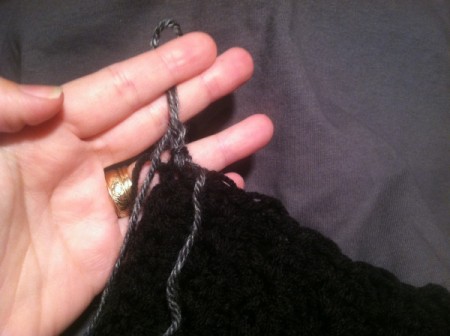 Textured Half Shell Cowl