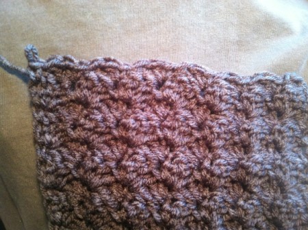 Textured Half Shell Cowl
