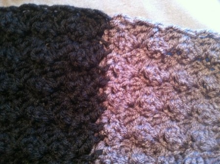 Textured Half Shell Cowl