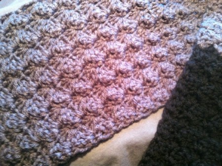 Textured Half Shell Cowl