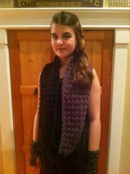 Textured Half Shell Cowl