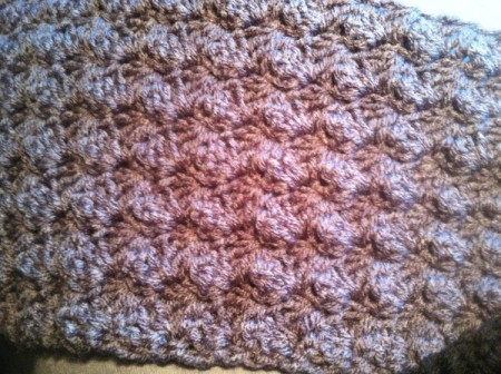 Textured Half Shell Cowl