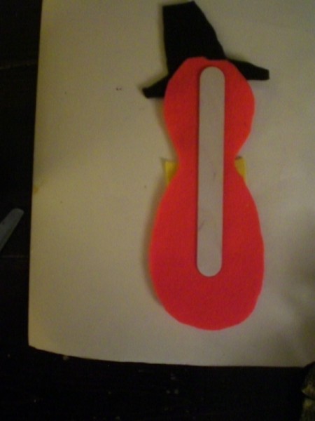 view of tongue depressor