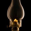 Photo of an oil lamp