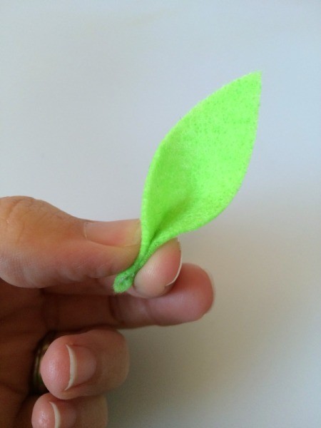 pinch sides together