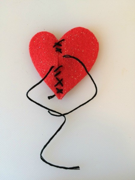 make sewn heart 1