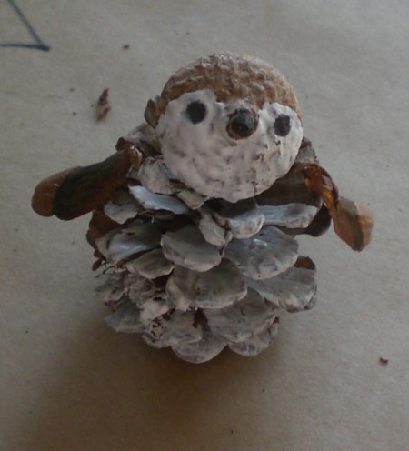 Pine Cone Friend Decorations | ThriftyFun