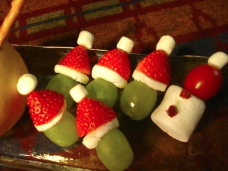 Christmas Grinch Fruit Snacks