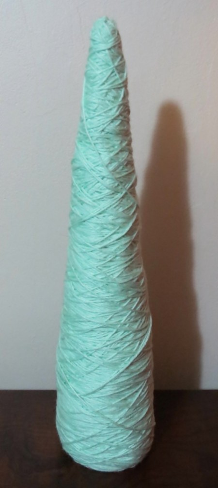 wool wrapped tree