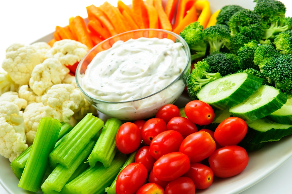vegetable party tray