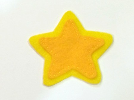 Felt Star Ornament