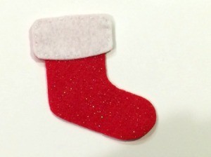 Felt Christmas Stocking Ornament