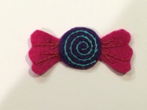 Felt Candy Ornament