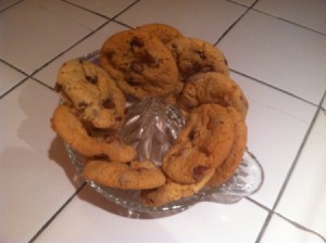 Choco-Nilla Cookies
